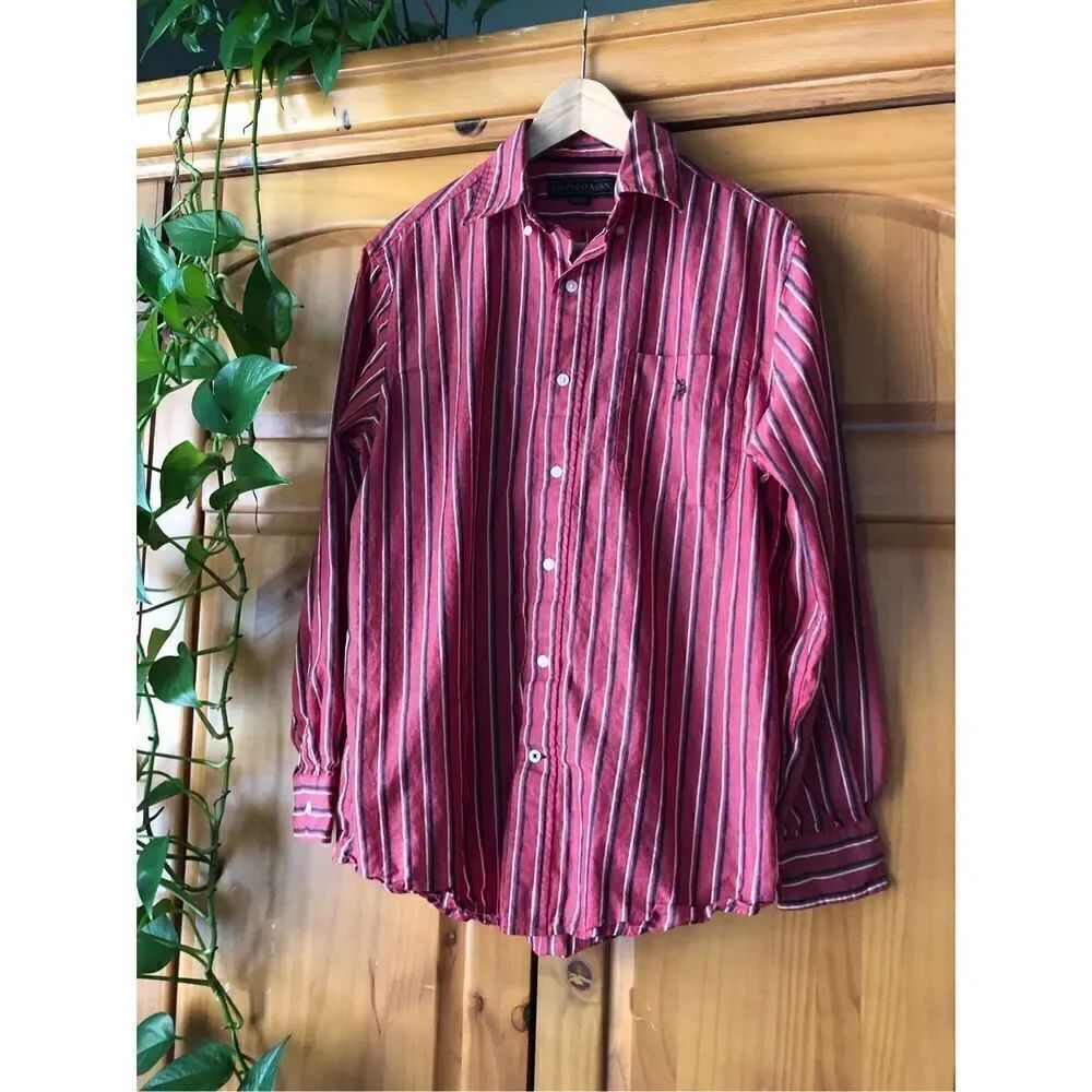 U.S. Polo Assn Striped Men’s Shirt Size S